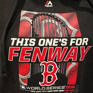 Red Sox Hoodie “This one’s for Fenway” World Series 2018 Size 2XL A0021